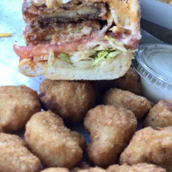 The Wurlitzer Pizza - Vegan chicken finger sub with fried cauliflower - Pizza Near Me - North Tonawanda, New York The Wurlitzer Pizza - Vegan chicken finger sub with fried cauliflower - Pizza Near Me - North Tonawanda, New York