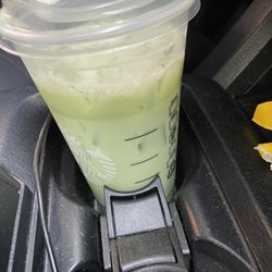 Starbucks - They called this "Venti" Ice Matcha Latte? Wow! Not even!