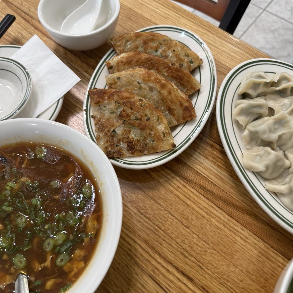 New Dumpling - Green Onion Pancake, soup and Carrot with Beef Dumpling - Chinese Near Me - El Cerrito, California New Dumpling - Green Onion Pancake, soup and Carrot with Beef Dumpling - Chinese Near Me - El Cerrito, California