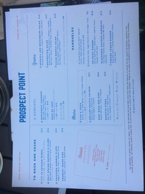 Menu photo 1 Prospect Point Vancouver, BC