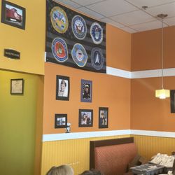 Woodbridge Cafe - Some of the local service men and women