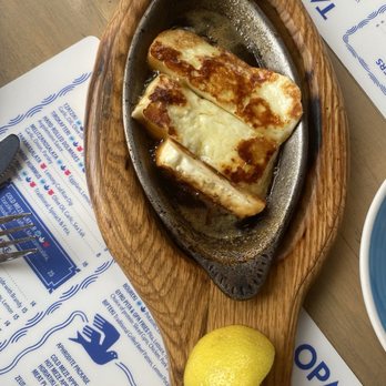 Taverna Opa Orlando - Halloumi with honey and lemon - Greek Near Me - Orlando, Florida