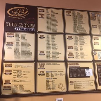 Half & Half Tea Express - Juice Bars & Smoothies Near Me - Monterey Park, California