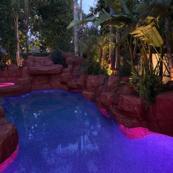 Pacific Waterscapes - Repainted the rock and acid washed the PebbleTec back to original. - Pool & Hot Tub Service Near Me - Rancho Santa Margarita, California Pacific Waterscapes - Repainted the rock and acid washed the PebbleTec back to original. - Pool & Hot Tub Service Near Me - Rancho Santa Margarita, California