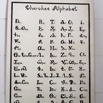 New Echota Historic Site - The Cherokee syllabic alphabet - Landmarks & Historical Buildings Near Me - Calhoun, Georgia New Echota Historic Site - The Cherokee syllabic alphabet - Landmarks & Historical Buildings Near Me - Calhoun, Georgia