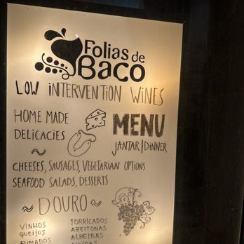 Taberna Folias de Baco - signage - Tabernas Near Me - Porto, 13 Taberna Folias de Baco - signage - Tabernas Near Me - Porto, 13