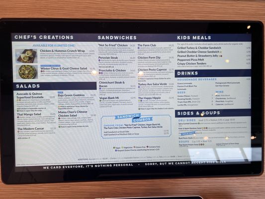Menu photo 1 Mendocino Farms Kirkland, WA Menu photo 1 Mendocino Farms Kirkland, WA