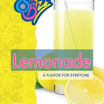 Crystal Fresh - a lemonade in a glass with a straw - Shaved Ice Near Me - Burnsville, Minnesota