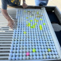 Golf Balls Galore - Used golf balls we found that we sold to them