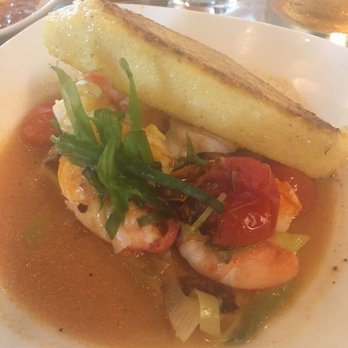 Tazza Kitchen Short Pump - Shrimp and crispy polenta. Really good but very small portion. - Pizza Near Me - Henrico, Virginia Tazza Kitchen Short Pump - Shrimp and crispy polenta. Really good but very small portion. - Pizza Near Me - Henrico, Virginia