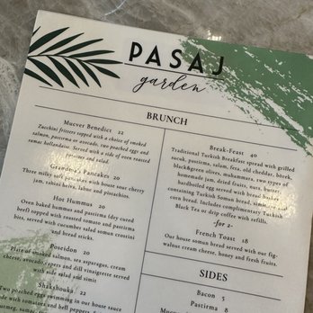 Pasaj - Menu - Bakeries Near Me - Toronto, Ontario
