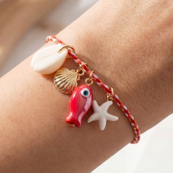 Fame Accessories - Dive into style with a sealife charm bracelet. - Wholesale Stores Near Me - Los Angeles, California Fame Accessories - Dive into style with a sealife charm bracelet. - Wholesale Stores Near Me - Los Angeles, California