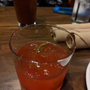 Talus Spirits & Sustenance - Mixed scotch drink with strawberry and mint - New American Near Me - Papillion, Nebraska Talus Spirits & Sustenance - Mixed scotch drink with strawberry and mint - New American Near Me - Papillion, Nebraska
