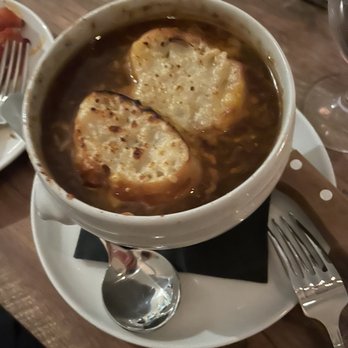 Kitty Dare - French onion soup - Mediterranean Near Me - Atlanta, Georgia Kitty Dare - French onion soup - Mediterranean Near Me - Atlanta, Georgia