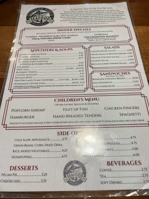 Menu photo 6 Captain Tom's Seafood Colonial Heights, VA Menu photo 6 Captain Tom's Seafood Colonial Heights, VA