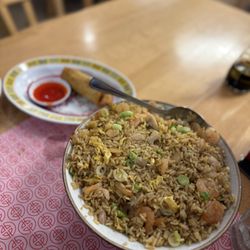 Chifa Du Kang Peruvian Chinese Restaurant - Kendall - Arroz Chaufa Especial & Fried Egg Rolls