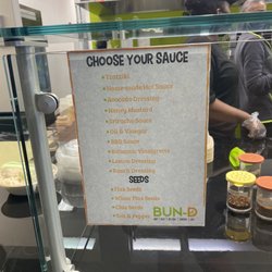 Bun-D - Sauce list