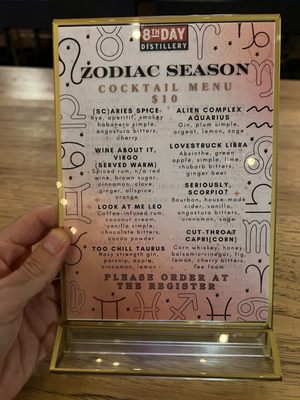 Menu photo 7 8th Day Distillery Indianapolis, IN