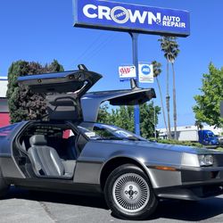 Crown Tires & Auto Repair - New Hankook tires on my Delorean DMC-12 passenger side.