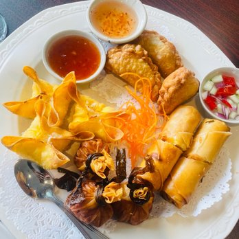 Pho Zaaap - A13. Sampler - Thai Near Me - East Haven, Connecticut Pho Zaaap - A13. Sampler - Thai Near Me - East Haven, Connecticut
