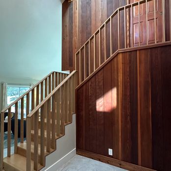 Corten Core - View of our interior entrance remodel. Part of our "Big View" project. - General Contractors Near Me