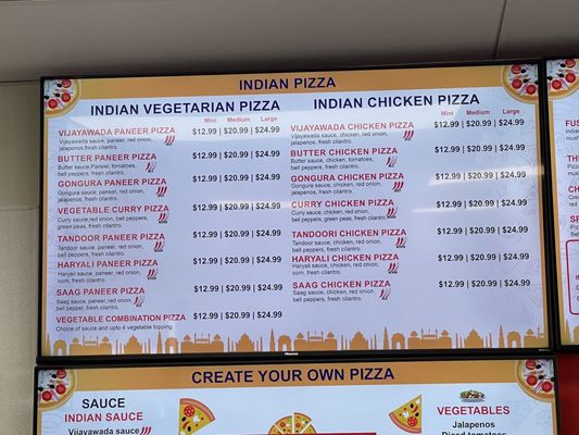 Menu photo 3 My Indian Pizza Fremont, CA Menu photo 3 My Indian Pizza Fremont, CA