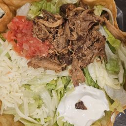 Carnitas Tostada
