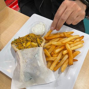 Photo of Safi Mediterranean Grill - San Diego, CA, United States. 32) Chicken Sandwich