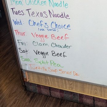 Pappy's Restaurant - Daily soup offerings - Mexican Near Me - Santa Maria, California