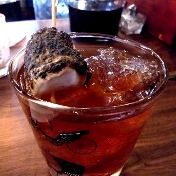 Conspiracy - Campfire Old Fashioned - Cocktail Bars Near Me - Middletown, Connecticut