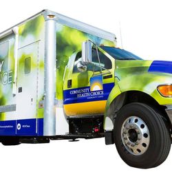 Community Health Choice - Our Community Care-a-Van travels around the Houston area to provide application assistance.