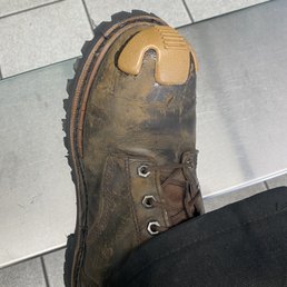 Attached toe protector at no extra charge