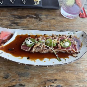 Industry Kitchen - Tuna tataki - American Near Me - New York, New York Industry Kitchen - Tuna tataki - American Near Me - New York, New York