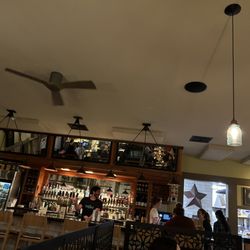 The Farmhouse Tap & Grill - View of the bar from our table