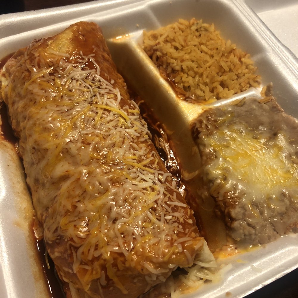 Lucy's Taco Shop - #14 Wet Burrito Combo with carne asada - Tacos Near Me - Bend, Oregon Lucy's Taco Shop - #14 Wet Burrito Combo with carne asada - Tacos Near Me - Bend, Oregon
