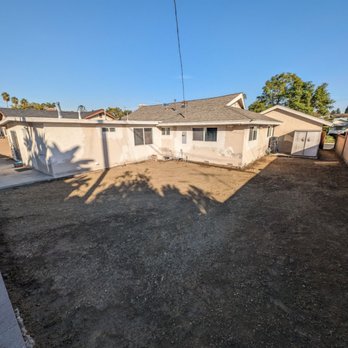 Frisch & Sons Pool Demolition - the back of the house - Demolition Services Near Me - Villa Park, California