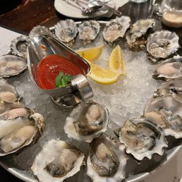 Oysters on Half Shell Oysters on Half Shell