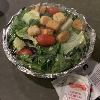 Sorrento's - Dinner Size Salad - ranch tasted funny - Pizza Near Me - San Pedro, California