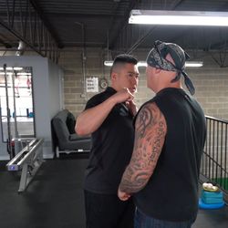 Paradigm Performance Center - Teaching me proper punching form!