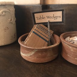 Yes!!!! Table shims!!! Yes!!!! Table shims!!!