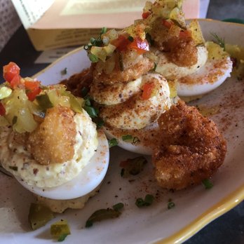 La Lucha - Deviled eggs - Seafood Near Me - Houston, Texas La Lucha - Deviled eggs - Seafood Near Me - Houston, Texas