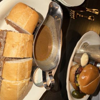Trivoli Tavern - Shaved Prime Rib Sandwich 10oz Double Wagyu Cheeseburger - American Near Me - Chicago, Illinois Trivoli Tavern - Shaved Prime Rib Sandwich 10oz Double Wagyu Cheeseburger - American Near Me - Chicago, Illinois
