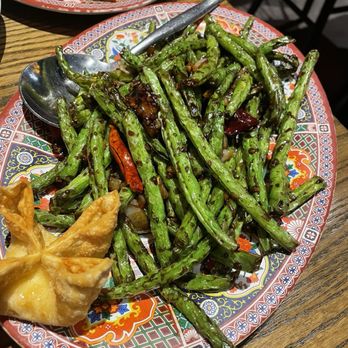 Fortune House - Spicy Dry Fried String Beans - the STAR of the night imo. Not spicy at all, just jam packed with flavor. OBSESSED. - Chinese Near Me - Dallas, Texas Fortune House - Spicy Dry Fried String Beans - the STAR of the night imo. Not spicy at all, just jam packed with flavor. OBSESSED. - Chinese Near Me - Dallas, Texas