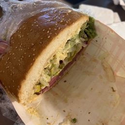 12. Pastrami (Half) - half of the half size sandwich