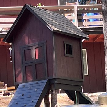 Bayshore Painters - Play house in same colors - Painters Near Me Bayshore Painters - Play house in same colors - Painters Near Me