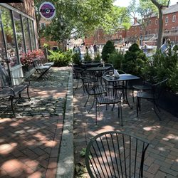 The Angry Donut Kitchen - Outside seating -
