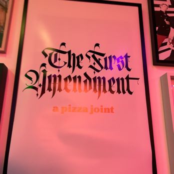 The First Amendment a Pizza Joint - Pizza Near Me - Claremont, California