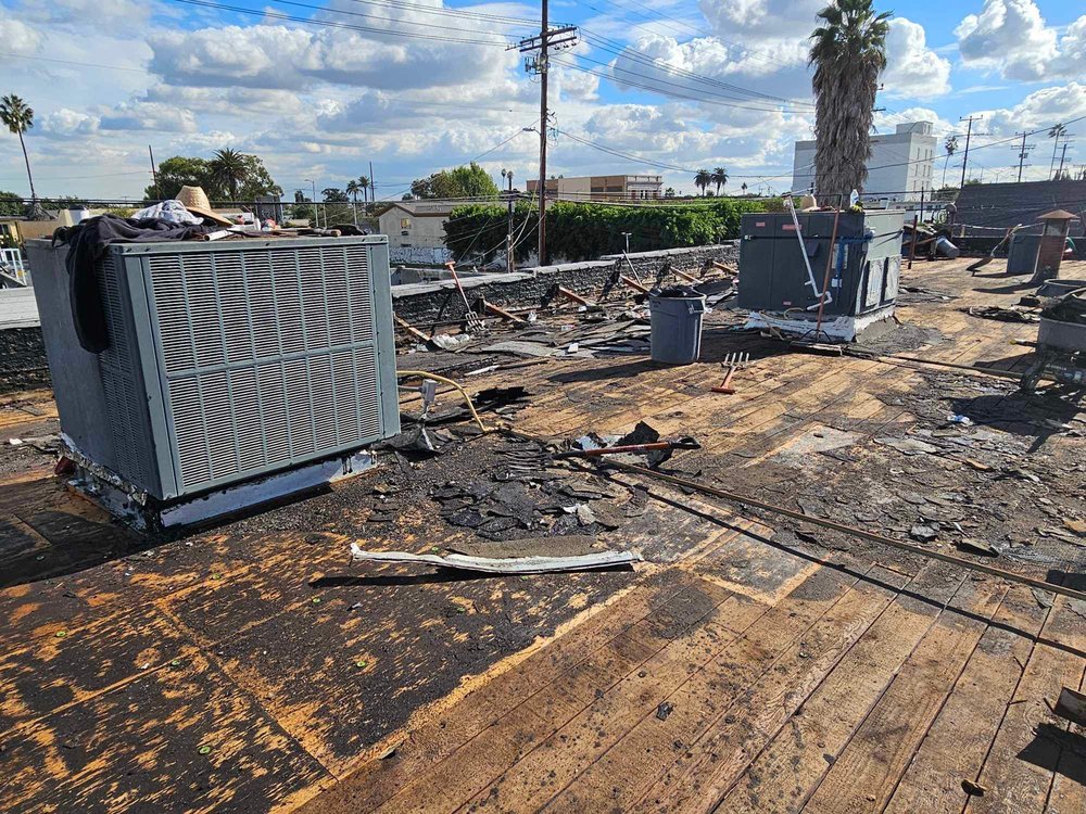 Slide of Roof Replacement