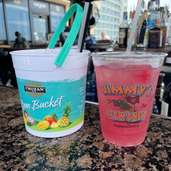 Jimmy's Crows Nest - Cruzan punch bucket & life's a peach - New American Near Me - Clearwater, Florida Jimmy's Crows Nest - Cruzan punch bucket & life's a peach - New American Near Me - Clearwater, Florida