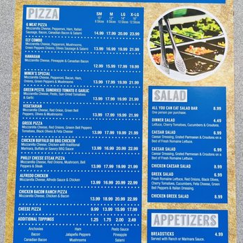Hometown Pizza - the menu for the restaurant - Pizza Near Me - Ely, Nevada